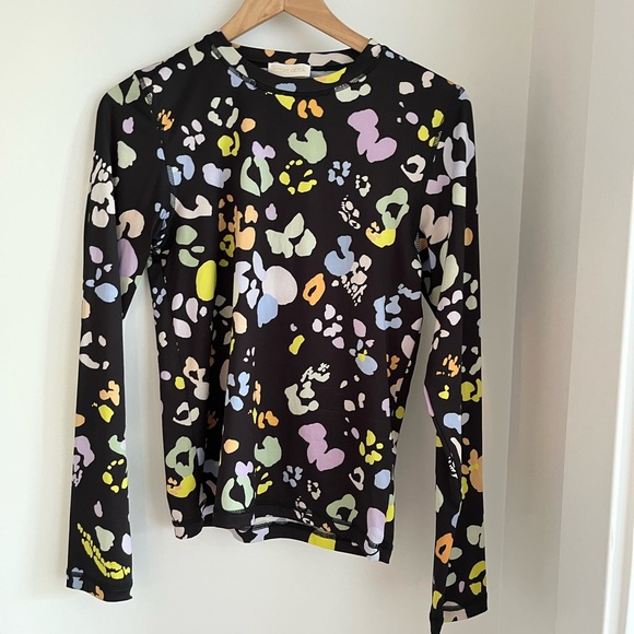 STINE GOYA Black and Blue Long Sleeve Tee - Picture 5 of 12